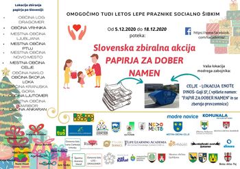 Slovenska zbiralna akcija papirja za dober namen