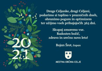 Voščilo MO Celje