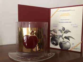 UPI ŽALEC PREJELA JABOLKO KAKOVOSTI