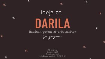 Decembrski paketki butične trgovinice v Šmartnem pri Litiji