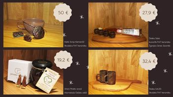 Decembrski paketki butične trgovinice v Šmartnem pri Litiji