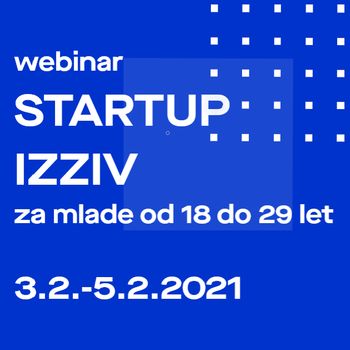 STARTUP IZZIV ZA MLADE