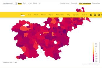 V ponedeljek deset novih okužb na Bledu