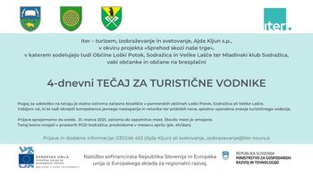 4 - DNEVNI TEČAJ ZA TURISTIČNE VODNIKE 4 - DNEVNI TEČAJ ZA TURISTIČNE VODNIKE