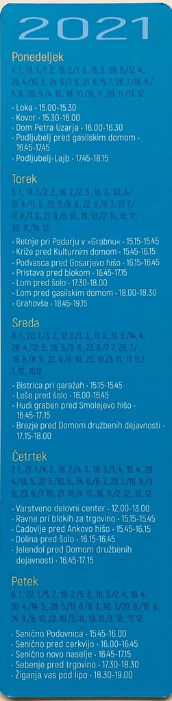 Obiščite bibliobus Obiščite bibliobus