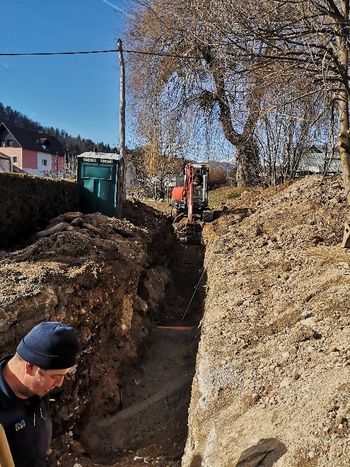 Infrastrukturna dela v Krajevni skupnosti Ribno