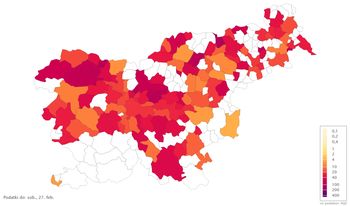Šest novih okužb v občini Bled