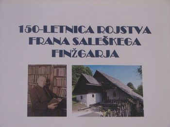 150 - letnica rojstva Frana Saleškega Finžgarja