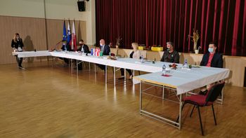 Novinarska konferenca za projekt "Odvajanje in čiščenje odpadne vode v porečju Savinje - Občine Braslovče, Polzela in Žalec