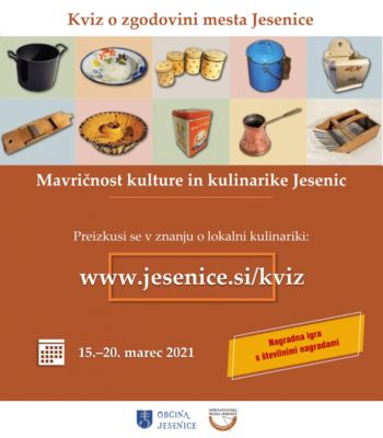 Preizkusite se v kvizu o jeseniški kulinariki
