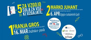 5 za vzgojo | Marko Juhant: Vzgoja v turbulentnih časih