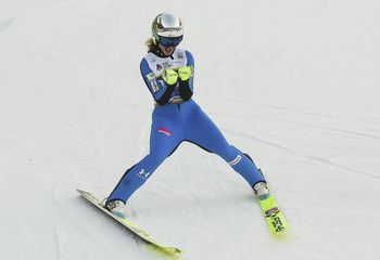 Nika Križnar, članica SSK Žiri, je osvojila veliki kristalni globus!