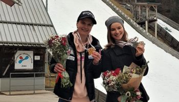 Nika Križnar, članica SSK Žiri, je osvojila veliki kristalni globus!