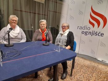 Snemanje na radiu Ognjišče