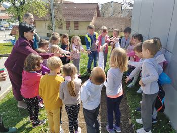 Ob svetovnem dnevu Zemlje in svetovnem dnevu knjige s projektom Čebela BERE med