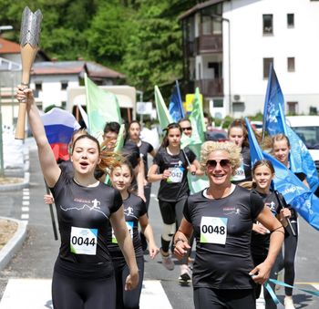 Slovensko baklo smo pozdravili tudi v Kobaridu