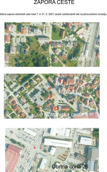 Zapora več lokacij