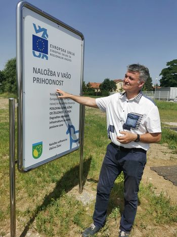V Žalcu zaključili dela v okviru projekta Poslovna cona južno od železnice - II. faza