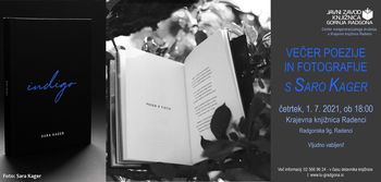 VEČER POEZIJE IN FOTOGRAFIJE S SARO KAGER 