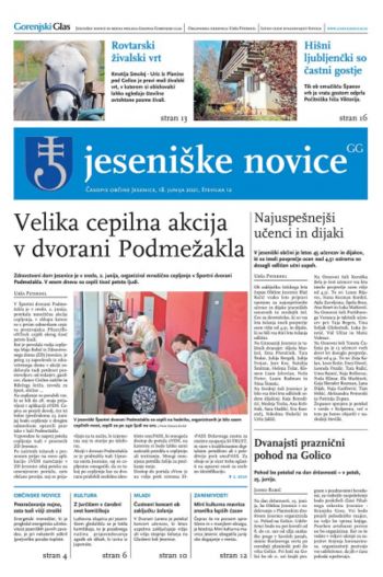Jeseniške novice, 18. junij 2021-12