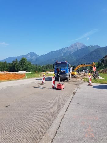 Dela na državni cesti v Tupaličah