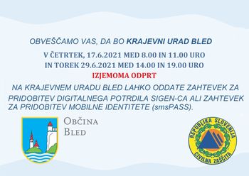 SMS pass v času množičnega cepljenja
