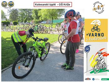 Kolesarski izpiti v OŠ Križe