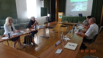 Državni sekretar Ministrstva za delo, družino, socialne zadeve in enake možnosti g. Cveto Uršič na obisku v naši občini
