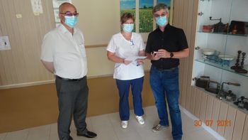 Državni sekretar Ministrstva za delo, družino, socialne zadeve in enake možnosti g. Cveto Uršič na obisku v naši občini