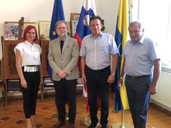 Župan Bojan Šrot sprejel španskega veleposlanika Župan Bojan Šrot sprejel španskega veleposlanika