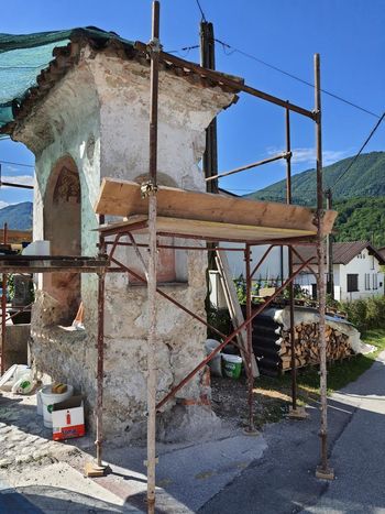 Obnova znamenja na Šarfovi ulici