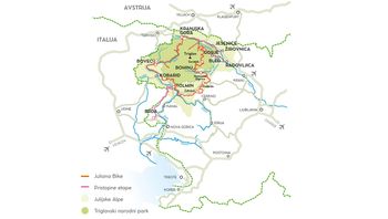 Juliana bike  - s kolesom po Julijskih Alpah