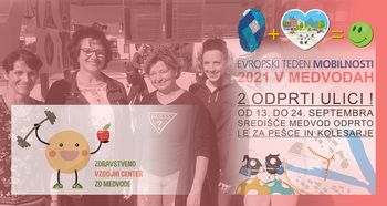 Test hoje - Evropski teden mobilnosti 2021 v Medvodah