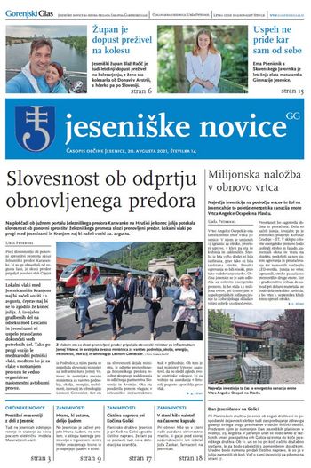 Jeseniške novice, 20. avgust 2021-14 Jeseniške novice, 20. avgust 2021-14