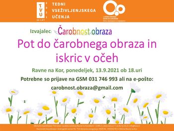 Pot do čarobnega obraza in iskric v očeh