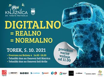 Predstavitev simulatorja varne vožnje, dronov in robotske roke