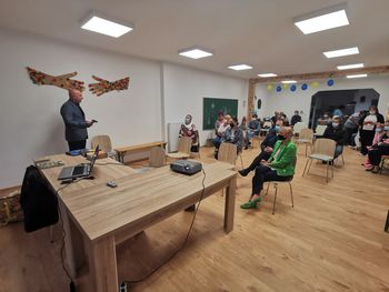 Predavanje v obnovljenem prostoru MCP v okviru projekta  VRS PA MCP