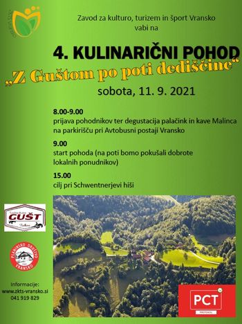 4. KULINARIČNI POHOD "Z Guštom po poti dediščine"