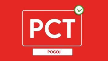 Obvestilo o obveznosti izpolnjevnja pogoja PCT pri vstopu v občinske prostore