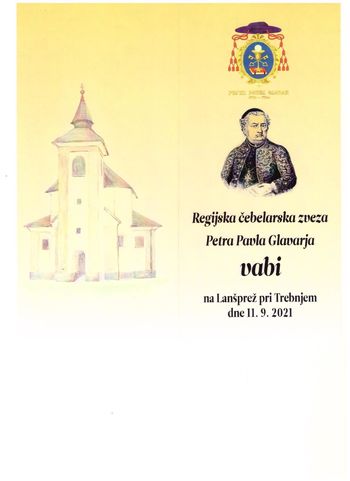 Svečana prireditev ob 300 letnici rojstva Petra Pavla Glavarja