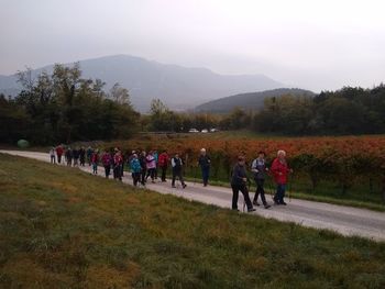 Pohajkovalci v okolici Črnič 20. 10. 2021