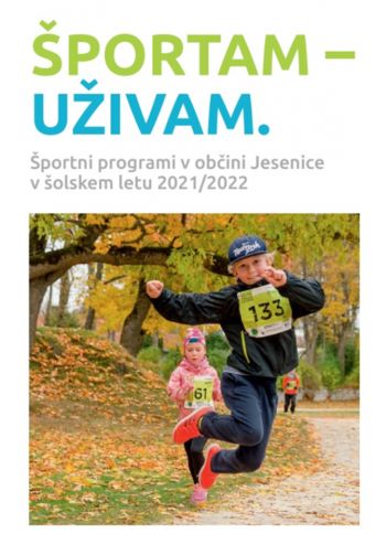 Informator s športnimi programi in vadbami v šolskem letu 2021/2022