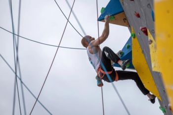 Matej Arh iz Mač 6. na svetovnem prvenstvu v paraplezanju