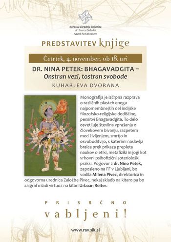 Predstavitev knjige "Onstran vezi, tostran svobode" Predstavitev knjige "Onstran vezi, tostran svobode"
