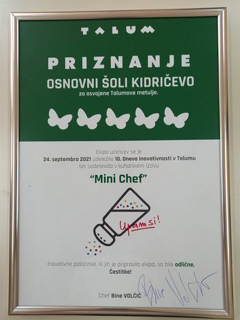 10. dan inovativnosti v Talumu  