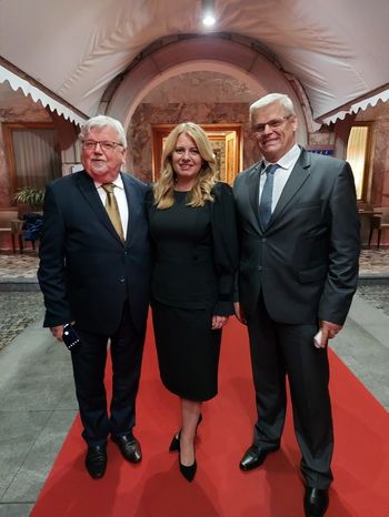 Predsednica Slovaške republike Zuzana Čaputová med obiskom Slovenije obiskala tudi Bled