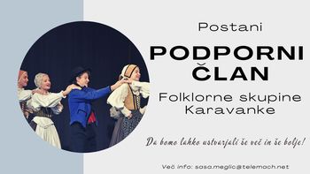 Postani podporni član Folklorne skupine Karavanke