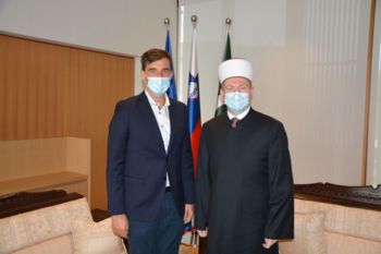 Srečanje župana in podžupana z muftijem Islamske skupnosti