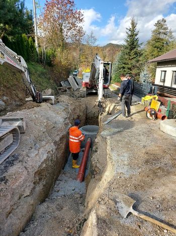 Izvaja se izgradnja sekundarne kanalizacije Zreče 2. faza