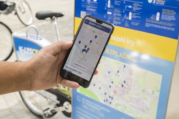 Mobilna aplikacija najbolj uporabljen način izposoje v sistemu KolesCE